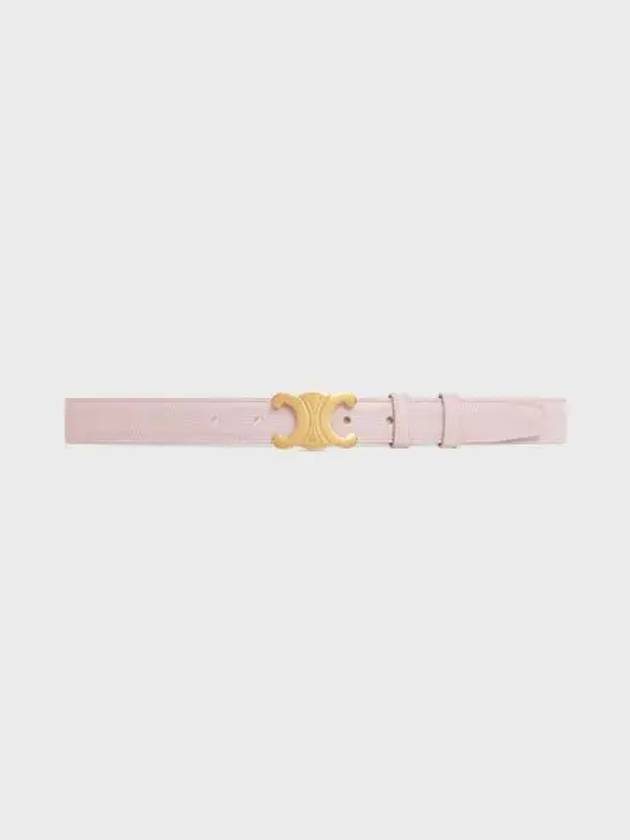 Medium Triomphe Belt Lizard Pastel Pink - CELINE - BALAAN 2