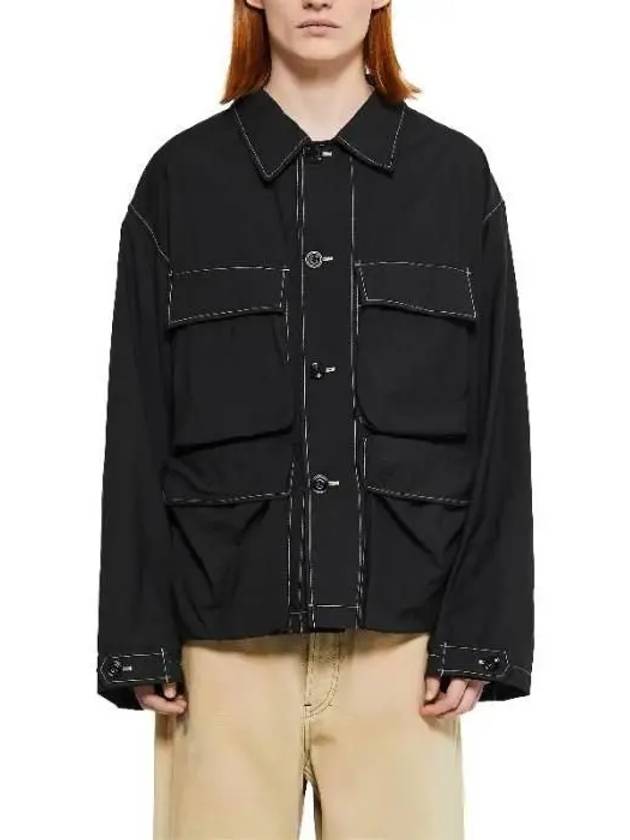 Light Field Jacket Black - LEMAIRE - BALAAN 2