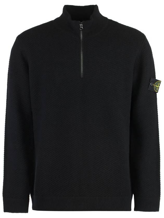 Stone Island Virgin Wool Sweater - STONE ISLAND - BALAAN 1