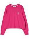 Essential Crop Long Sleeve T-Shirt Pink - THE GREEN LAB - BALAAN 2