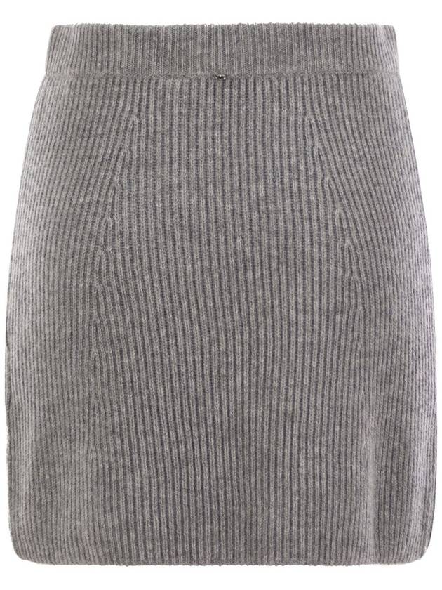 TEIERA - Ribbed knit miniskirt - MAX MARA SPORTMAX - BALAAN 2