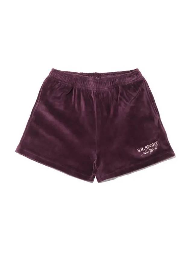 RL Sports Velor Shorts - SPORTY & RICH - BALAAN 1