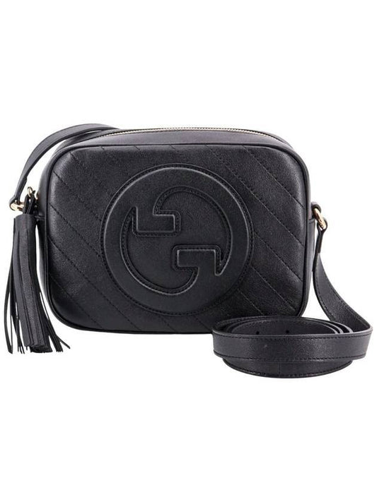 Blondie Small Leather Shoulder Bag Black - GUCCI - BALAAN 1