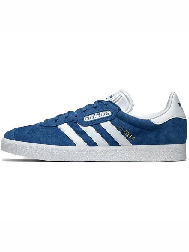 Gazelle Super Essential Low Top Sneakers Blue - ADIDAS - BALAAN 6