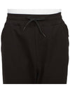 Metropolis Stretch Fleece Track Pants Black - CP COMPANY - BALAAN 7