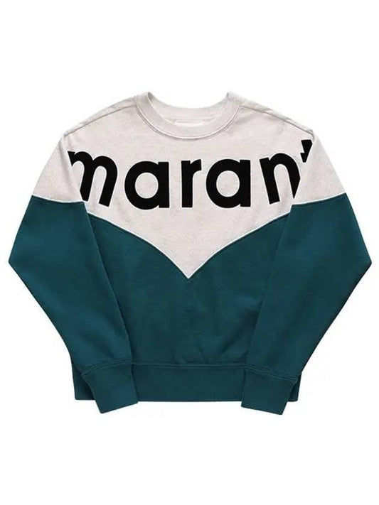 SW0006FA A1M08E 60TL HOUSTON Houston twotone brushed women's sweatshirt - ISABEL MARANT - BALAAN 2