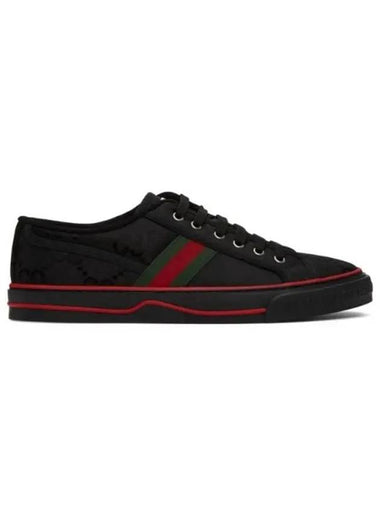 Tennis 1977 Off the Grid Low Top Sneakers Black - GUCCI - BALAAN 1