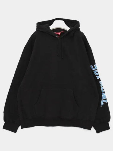 Sleeve side logo sweatshirt men s hoodie FW23SW49 BLACK 270985 1040337 - SUPREME - BALAAN 1