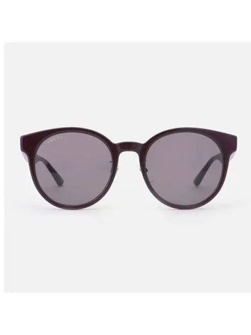 Eyewear Round Sunglasses Burgundy - GUCCI - BALAAN 1