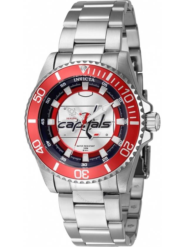 Invicta NHL Washington Capitals Quartz Silver Dial Ladies Watch 42226 - INVICTA - BALAAN 1