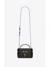 Gabi Mini Vanity Lambskin Tote Bag Black - SAINT LAURENT - BALAAN 2