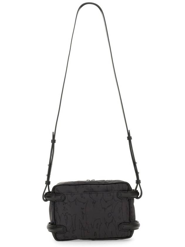 Harness Leather Detail Camera Cross Bag Black - ALEXANDER MCQUEEN - BALAAN 3