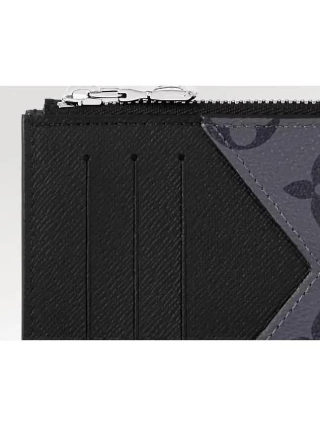 Monogram Coin Holder Card Wallet Grey - LOUIS VUITTON - BALAAN 3