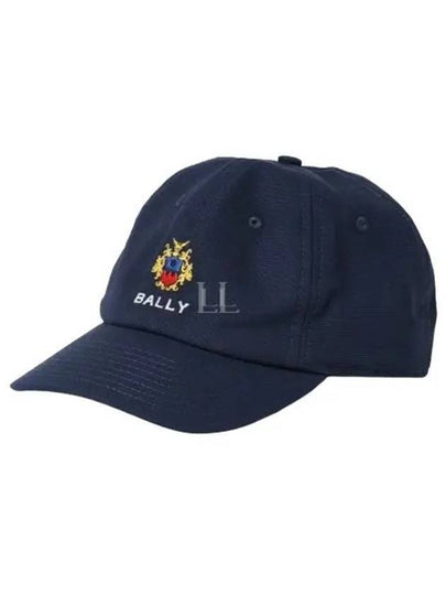 Embroidered Logo Ball Cap Navy - BALLY - BALAAN 2