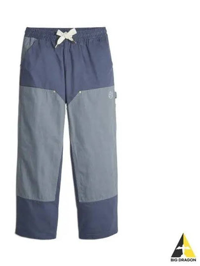 Double Knee Straight Pants Blue - PUMA - BALAAN 2