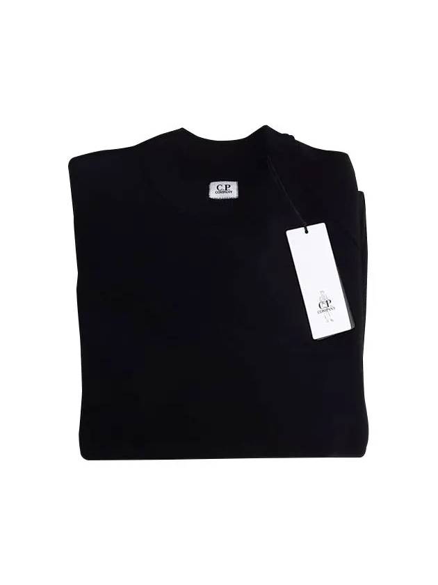 Men's Classic Wool Knit Top Black - CP COMPANY - BALAAN 4