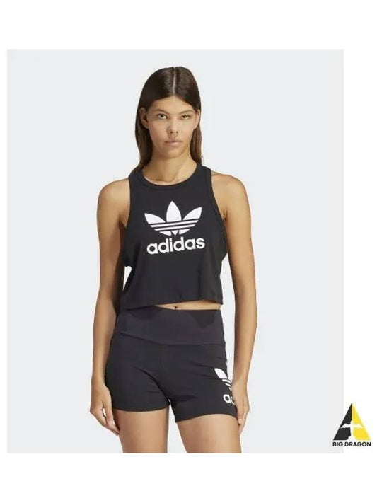 adidas Trefoil Tank Black IU0067 - ADIDAS - BALAAN 1