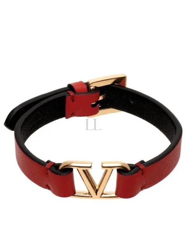 V Logo Signature Bracelet Unisex J0C44ZXL JV7 - VALENTINO - BALAAN 1