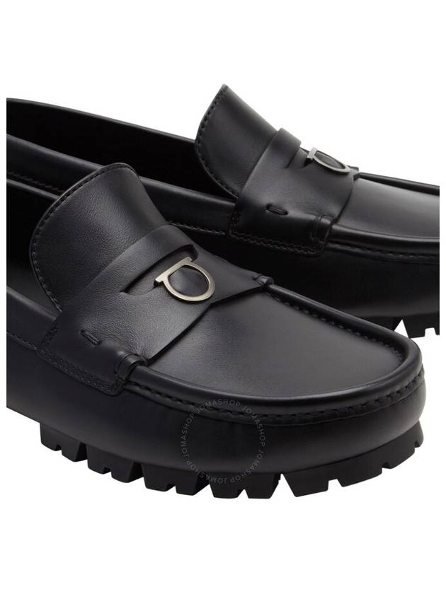 Ferragamo Driver Loafers with Gancini Ornament, Size 8 - SALVATORE FERRAGAMO - BALAAN 3