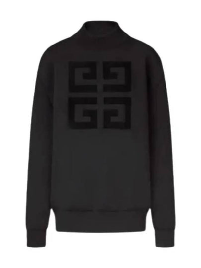 Women's Logo Sweatshirt Black - GIVENCHY - BALAAN 2