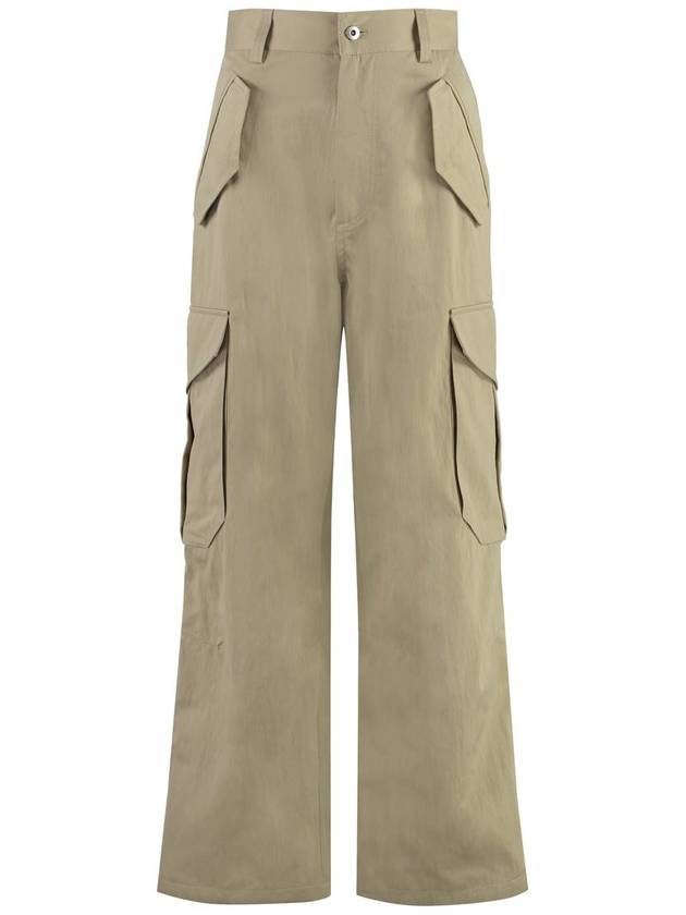 Bottega Veneta Cotton Cargo-Trousers - BOTTEGA VENETA - BALAAN 1