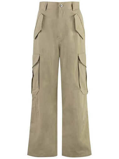 Bottega Veneta Cotton Cargo-Trousers - BOTTEGA VENETA - BALAAN 1