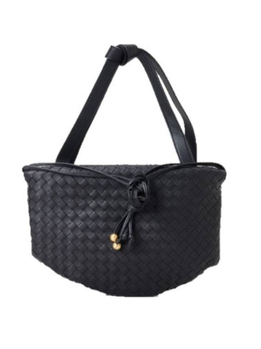 Intrecciato Bulb Tote Bag Black - BOTTEGA VENETA - BALAAN 1