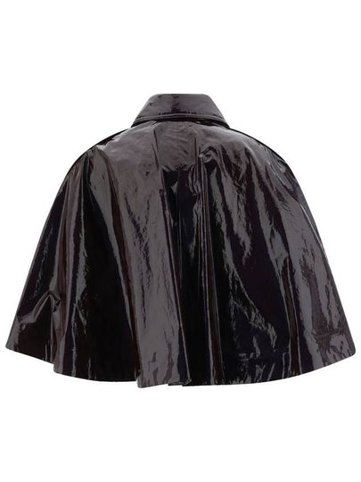 Chloé Dark Brown Leather Capes - CHLOE - BALAAN 2