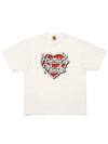 Human Made Heart Logo Graphic T Shirt 7 White HM28TE008 - HUMAN MADE - BALAAN 1