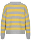 Double-headed variant striped knit MK3WP306 - P_LABEL - BALAAN 7