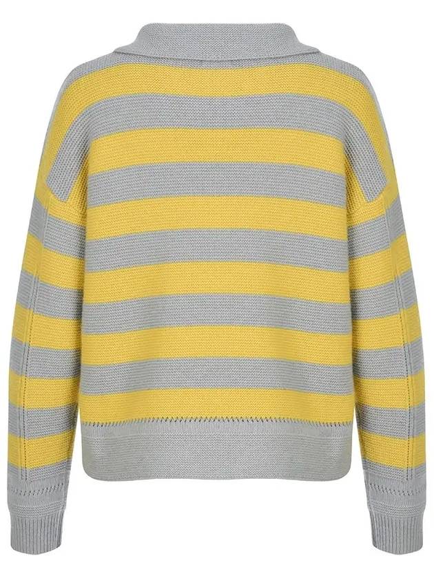 Double-headed variant striped knit MK3WP306 - P_LABEL - BALAAN 7
