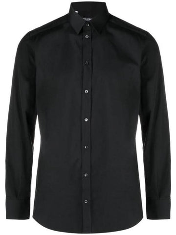 long sleeve shirt G5EJ1TFU5U8N0000 BLACK - DOLCE&GABBANA - BALAAN 1