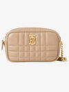 Women's Lola Quilted Mini Camera Cross Bag Haute Beige - BURBERRY - BALAAN 2