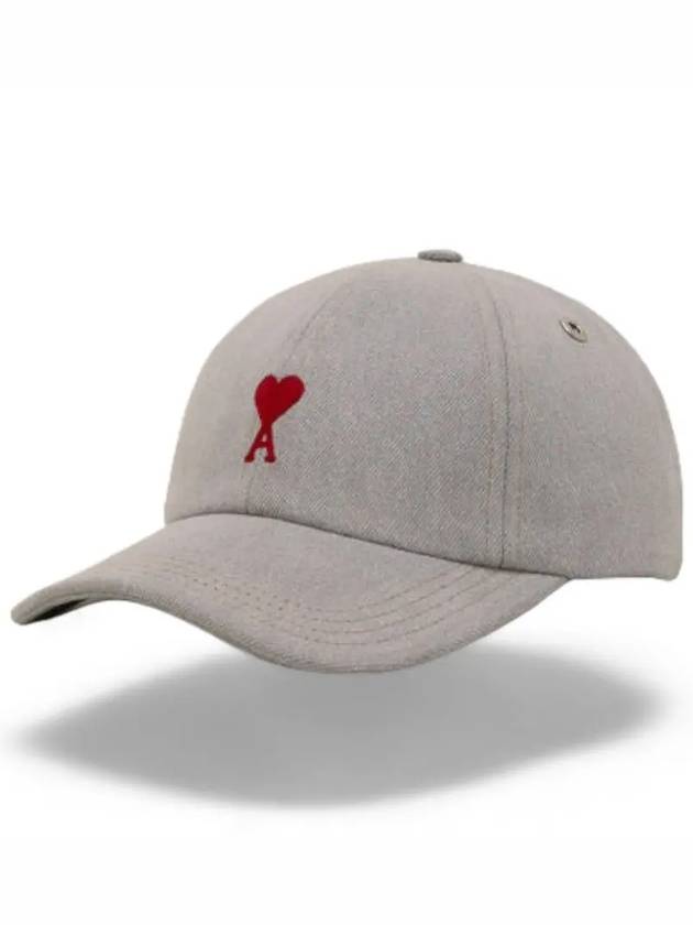 24 Red de Coeur Embroidered Cap UCP006 DE0028 0555 - AMI - BALAAN 2