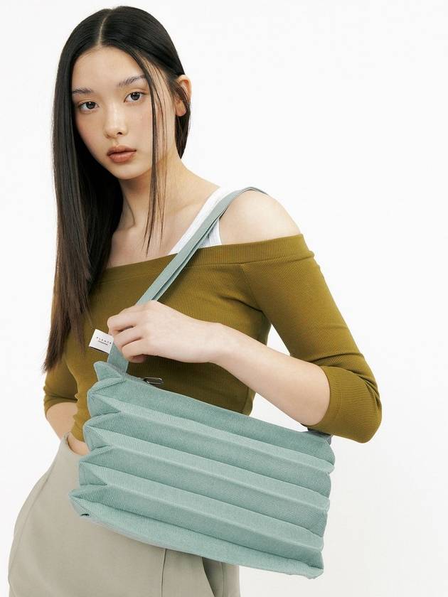 New Shakoshu Cross Bag Sage - PLEATSMAMA - BALAAN 3