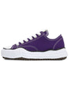 Peterson Original Sole Canvas Low Top Sneakers Purple - MIHARA YASUHIRO - BALAAN 4