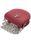 Smooth Leather Nano Saddle Cross Bag Red - VIVIENNE WESTWOOD - BALAAN 5