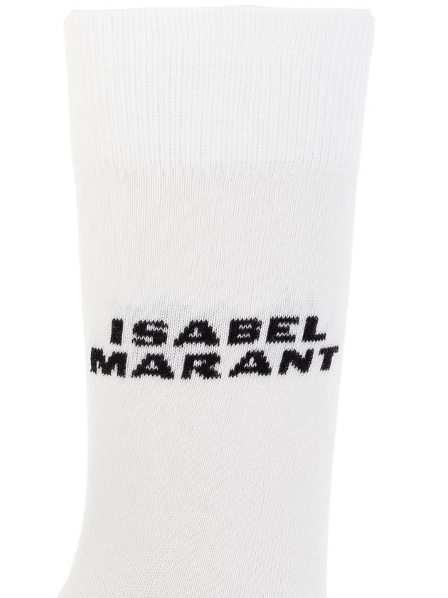 Isabel Marant ‘Dawi’ Socks, Women's, White - ISABEL MARANT - BALAAN 2