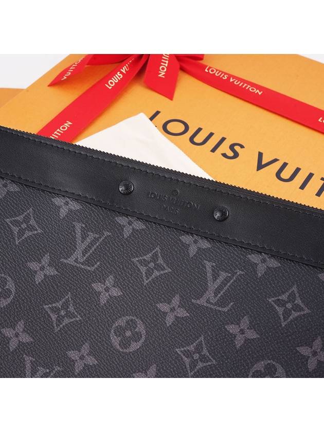 Monogram Eclipse Pochette Pouch Bag Black - LOUIS VUITTON - BALAAN 3