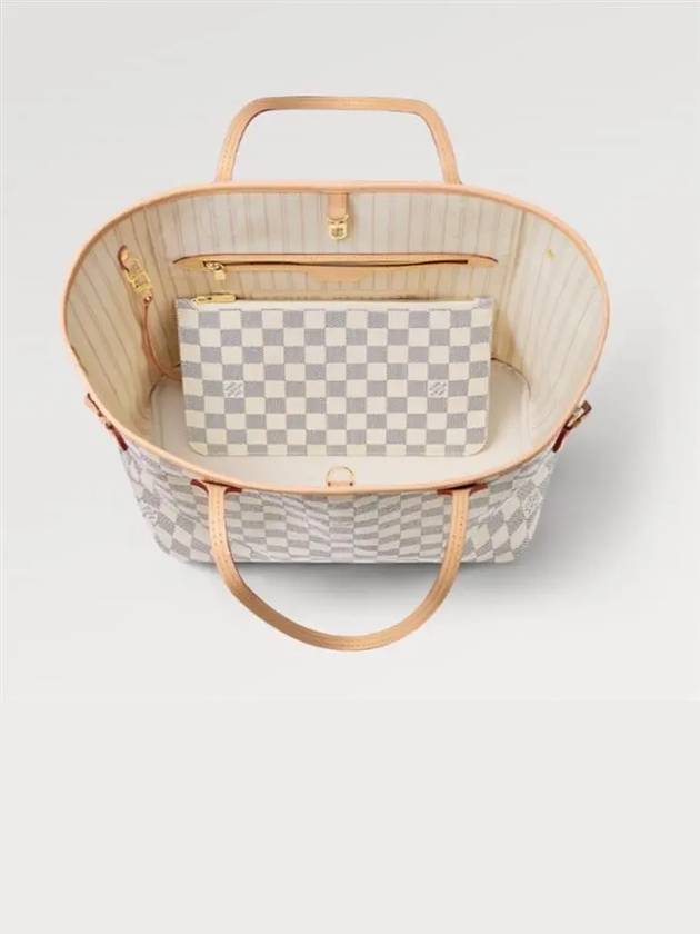 Neverfull MM Tote Bag Beige - LOUIS VUITTON - BALAAN 4