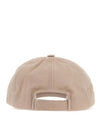 Tyron Logo Cotton Ball Cap Beige - ISABEL MARANT - BALAAN 4