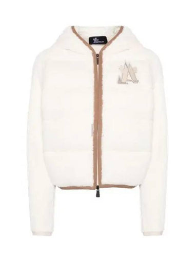 Grenoble Women s Hooded Padded Zip up Cardigan 8G00009 899ML 034 - MONCLER - BALAAN 1