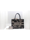 Book Tote Zodiac Black Medium M1296ZRHZ M06E - DIOR - BALAAN 2