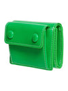 Le Mask Dot Pocket Card Wallet Green - LE MASQUE - BALAAN 5