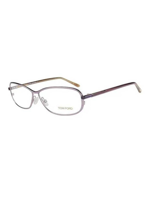 Eyewear Oval Metal Eyeglasses Lilac - TOM FORD - BALAAN 1