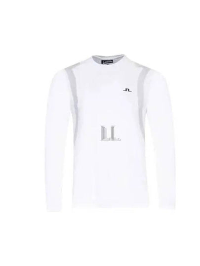 Elion Logo Long Sleeve T-Shirt White - J.LINDEBERG - BALAAN 2