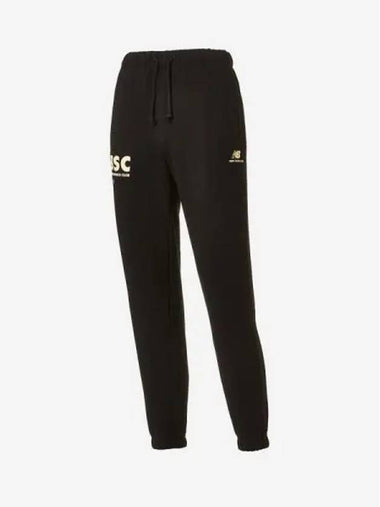 Uni NB Sports Club Sweatpants BLACK - NEW BALANCE - BALAAN 1