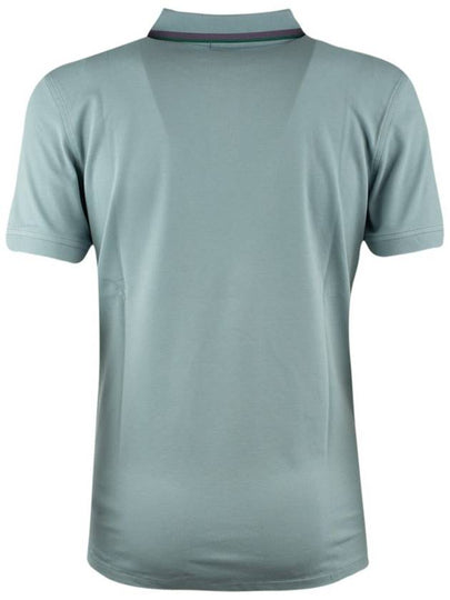 Paul Smith Light Blue Stretch Cotton Polo Shirt - PAUL SMITH - BALAAN 2