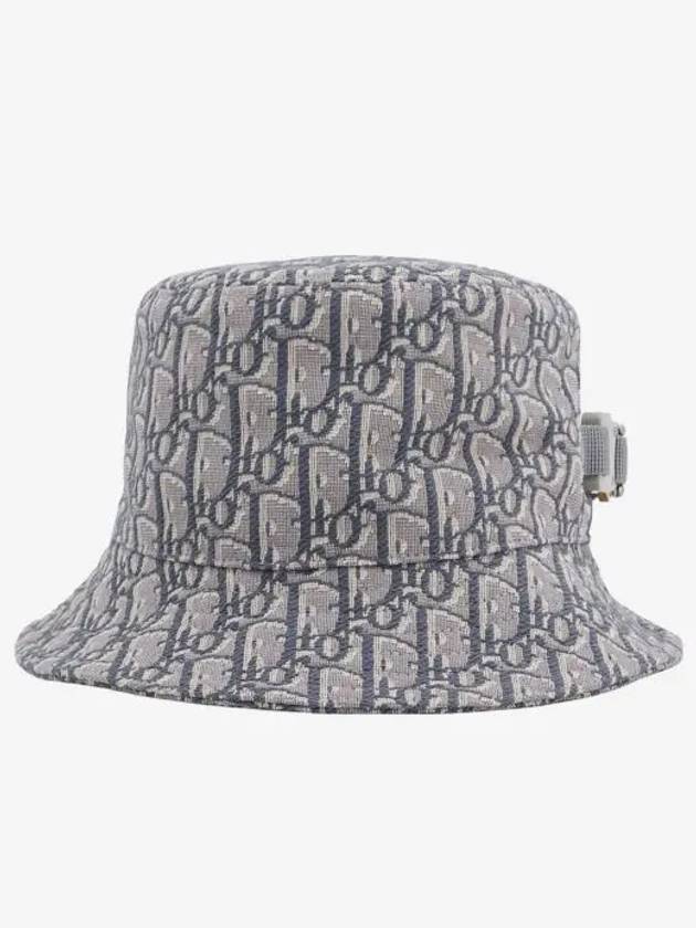 Oblique Jacquard Bucket Hat Deep Grey - DIOR - BALAAN 2