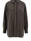 Button Up Silk Blend Shirt SH1051LF208 - LEMAIRE - BALAAN 2